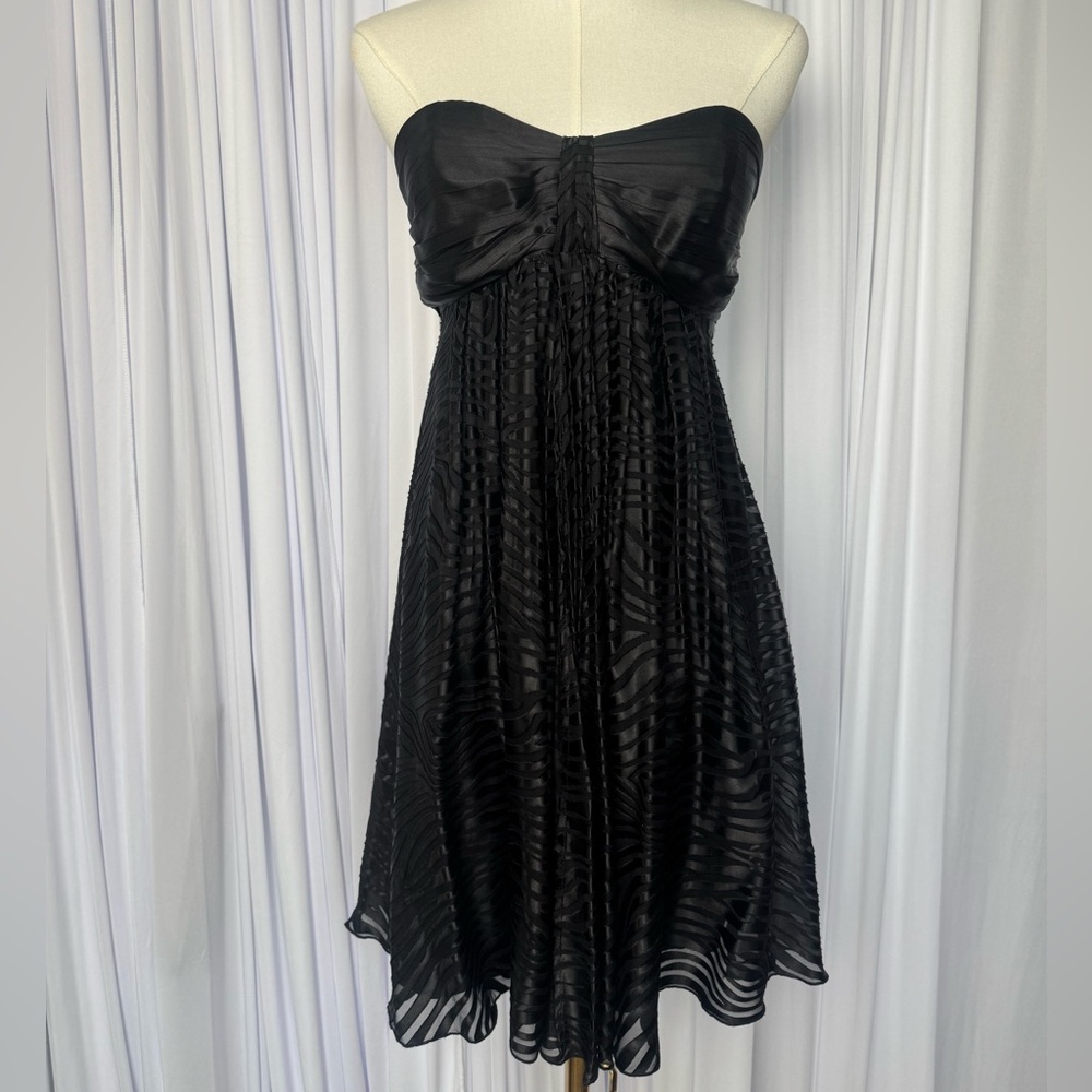 Express Strapless Black Cocktail Dress Women’s Size 4 NWT - Picture 1 of 11